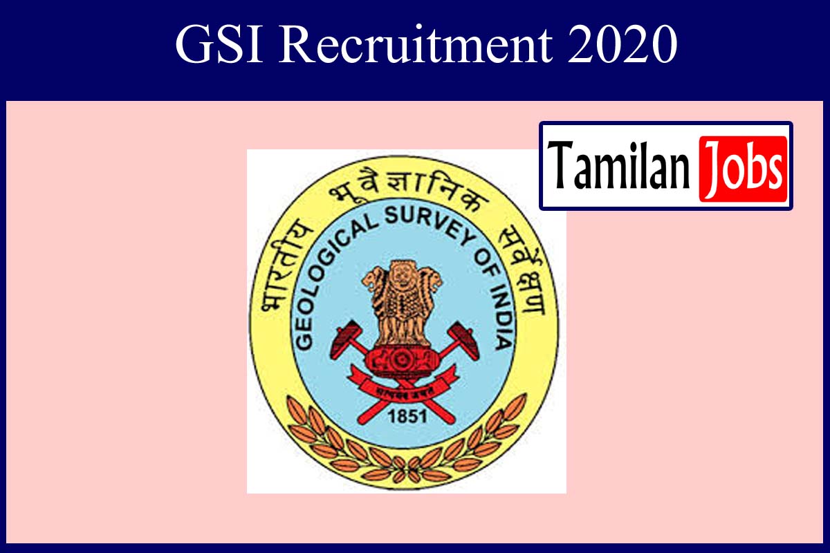 GSI Recruitment 2020