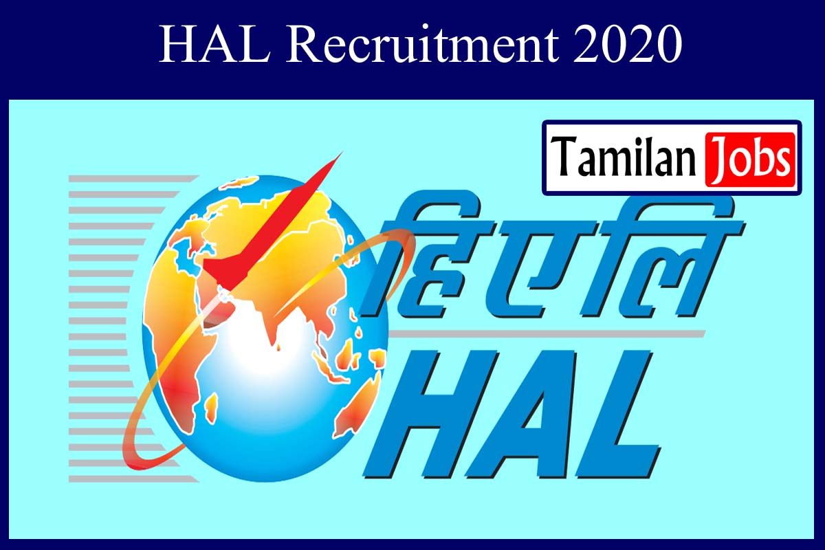 HAL Recruitment 2020 - Tamilan Jobs HAL Recruitment 2020