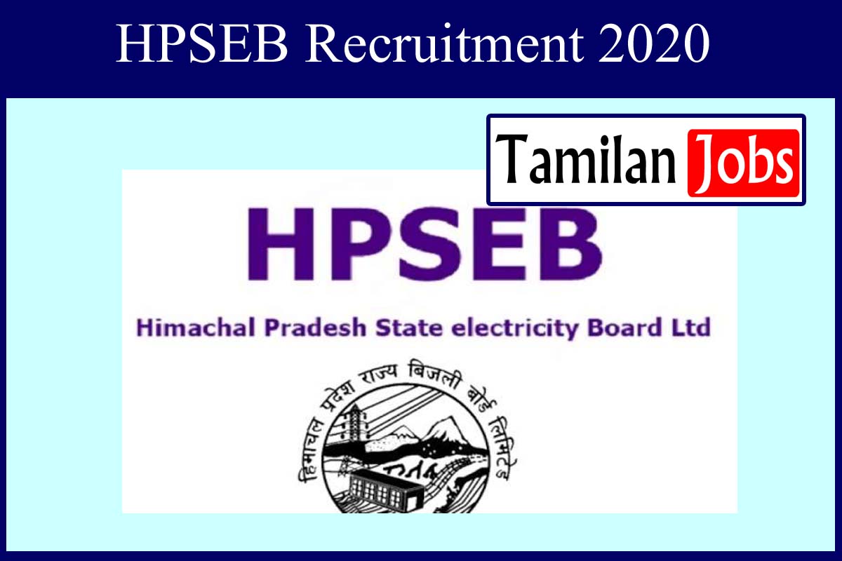 HPSEB Recruitment 2020