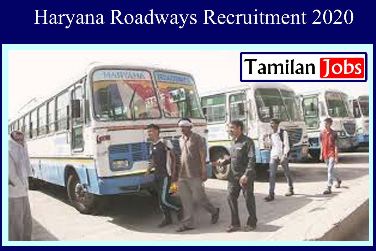 Haryana Roadways Recruitment 2020