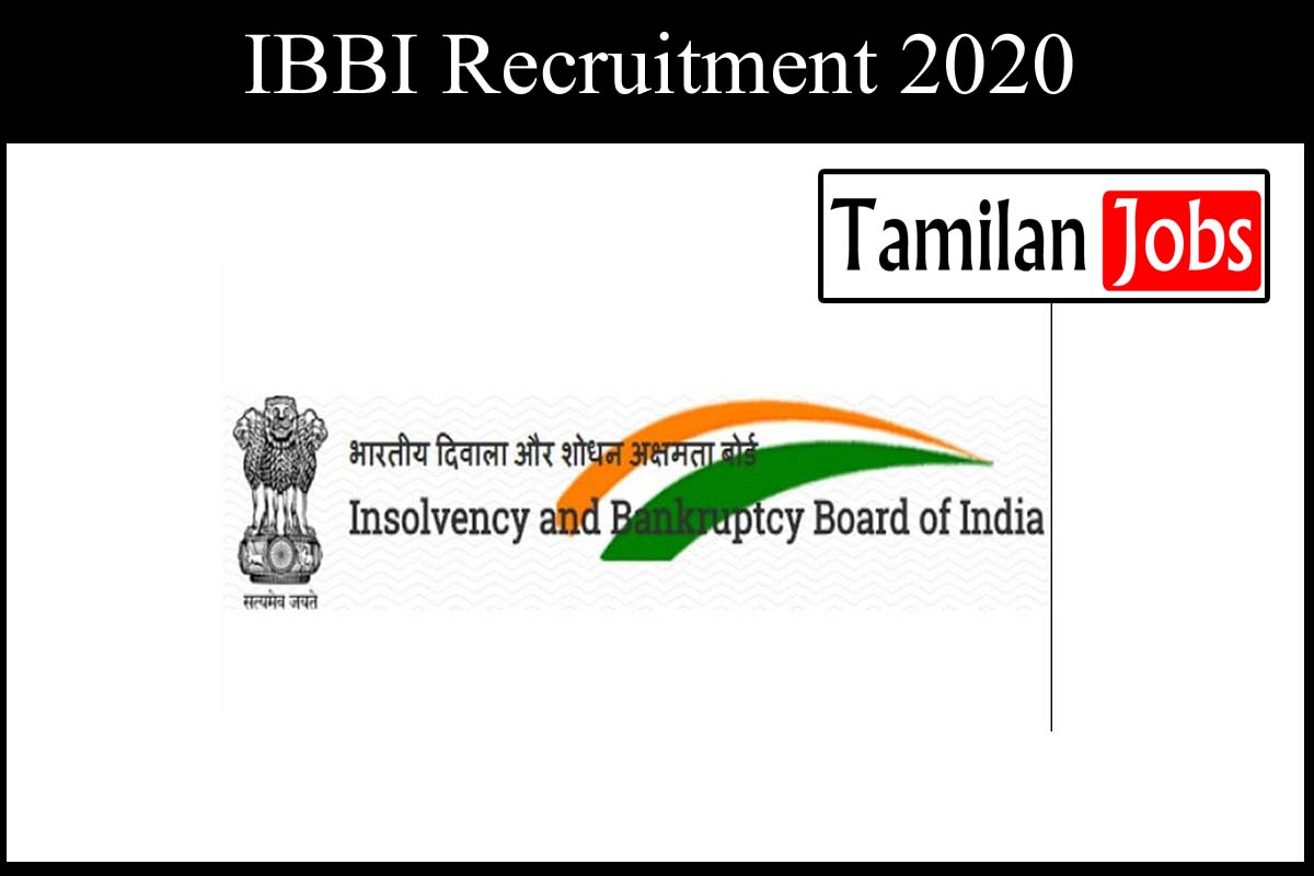IBBI Recruitment 2020