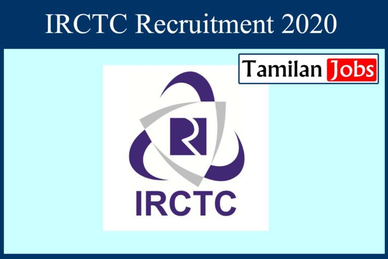 IRCTC Recruitment 2020