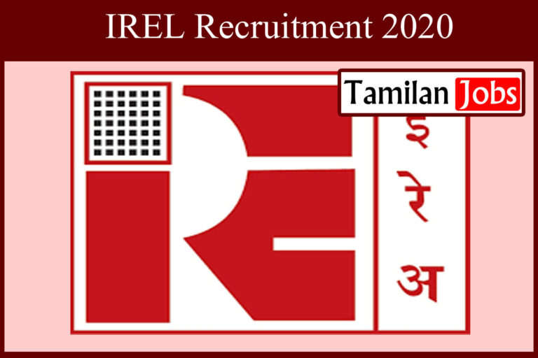 IREL Recruitment 2020