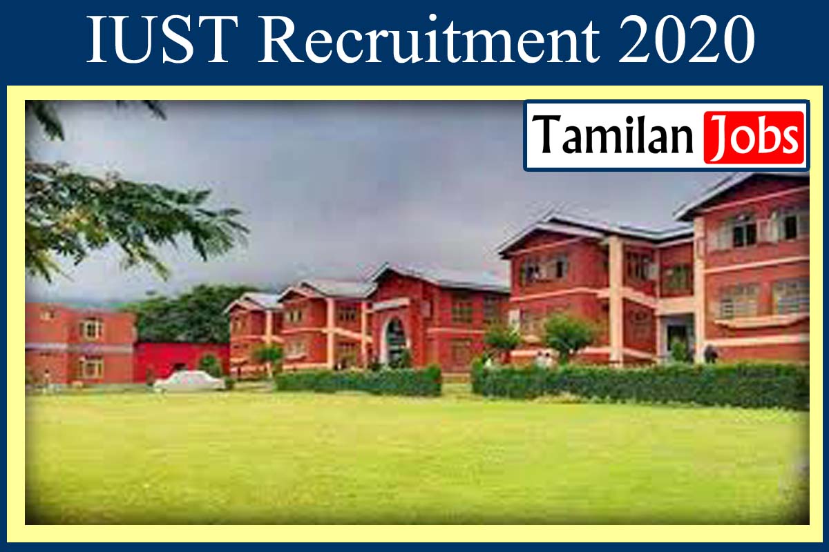 IUST Recruitment 2020