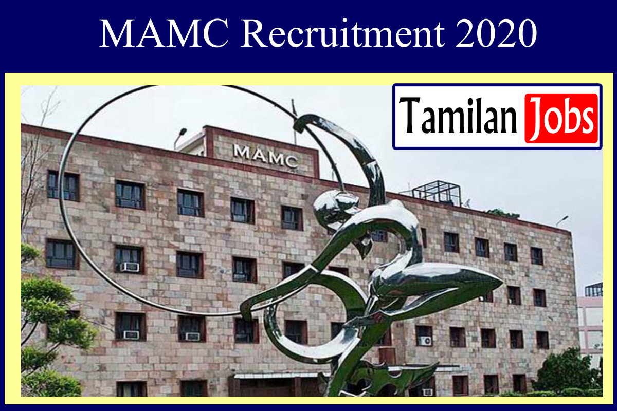 Mamc Recruitment 2020