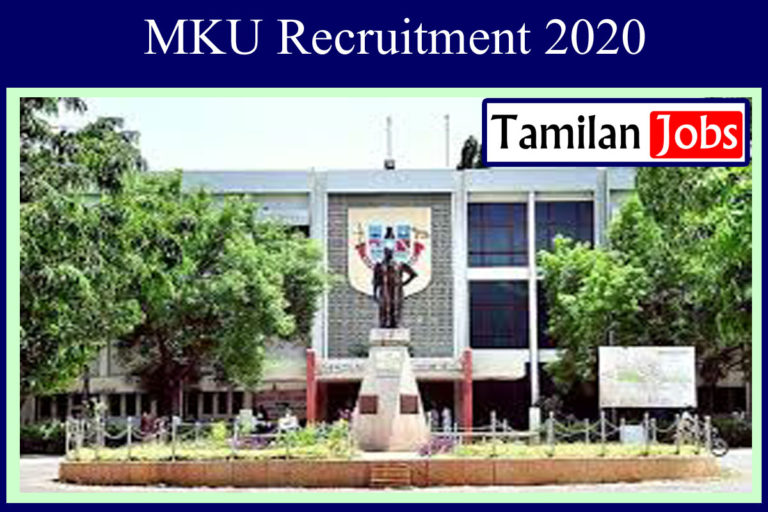 MKU Recruitment 2020