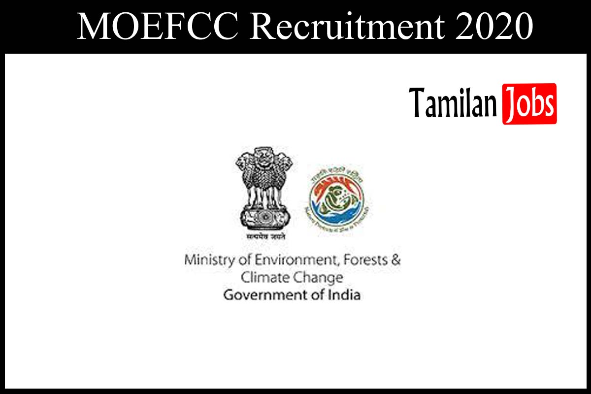 MOEFCC Recruitment 2020