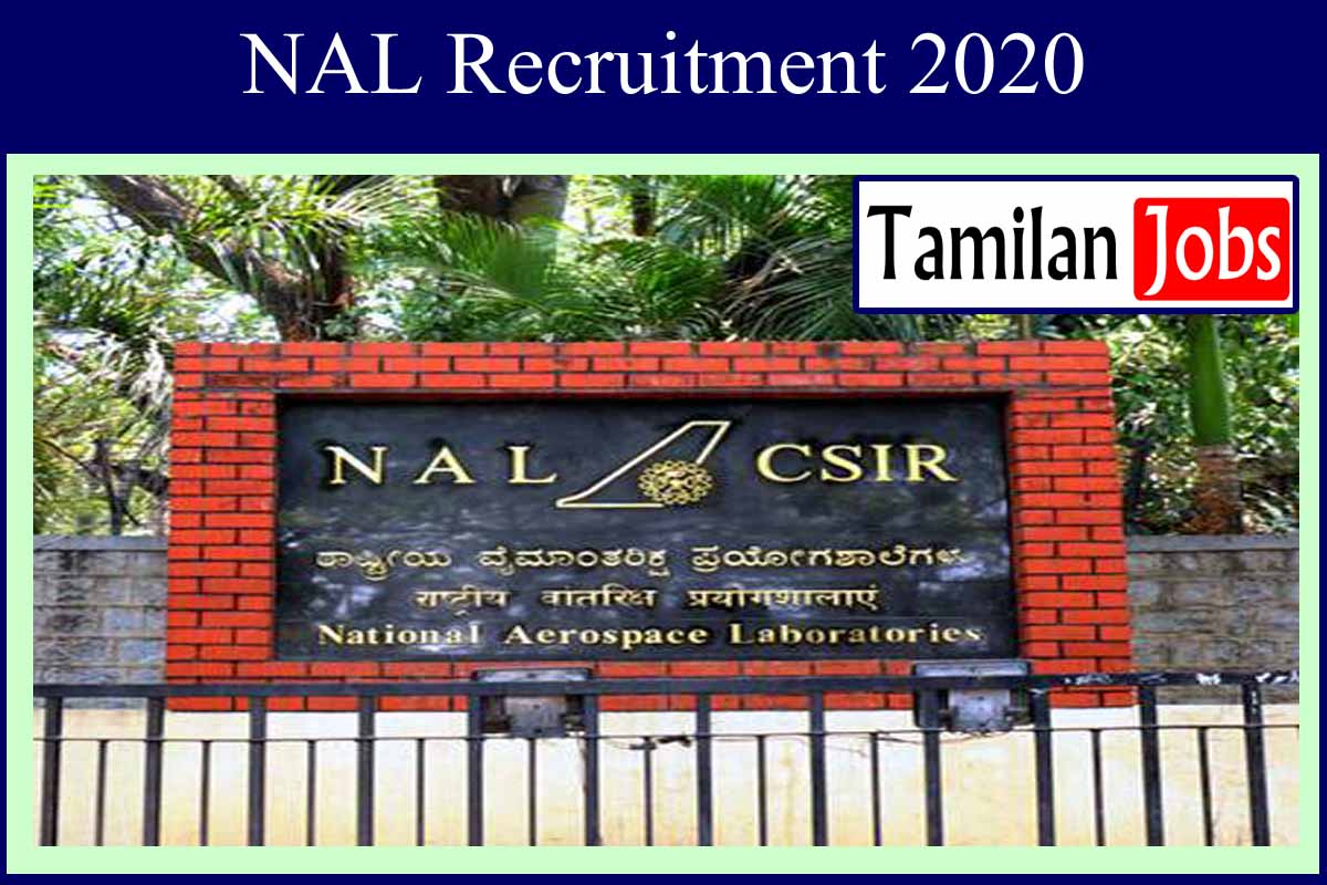 NAL Recruitment 2020