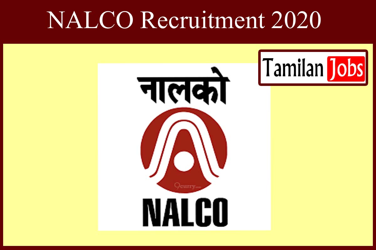 Nalco Recruitment 2020