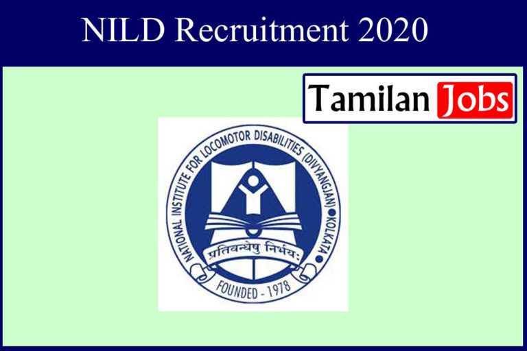 NILD Recruitment 2020