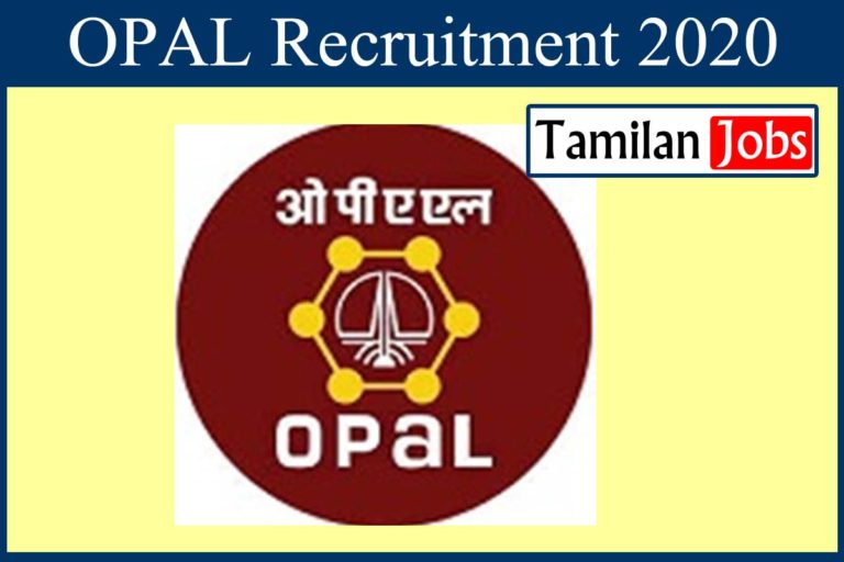 OPAL Recruitment 2020