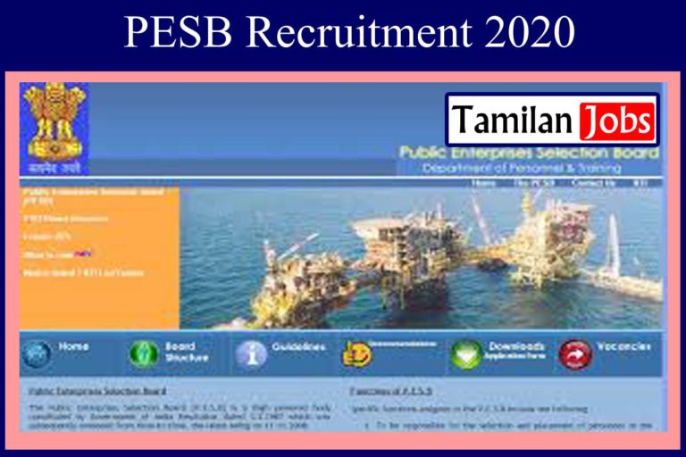 PESB Recruitment 2020