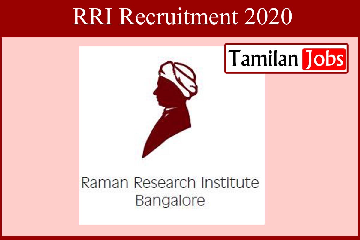 Rri Recruitment 2020