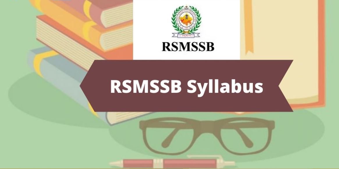 Rsmssb Pharmacist Syllabus 2020 Download Pdf