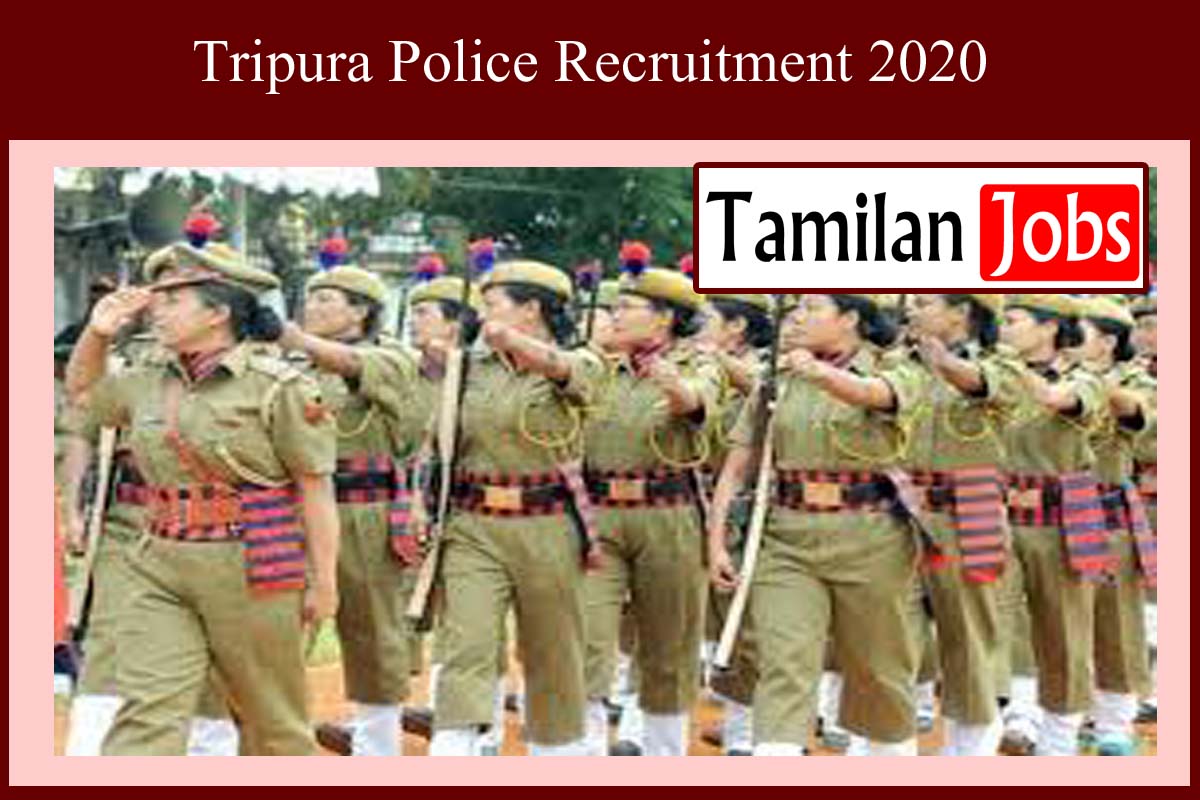 Tripura Police Recruitment 2020