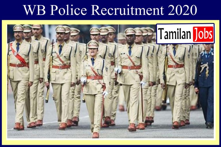 WB Police Recruitment 2020
