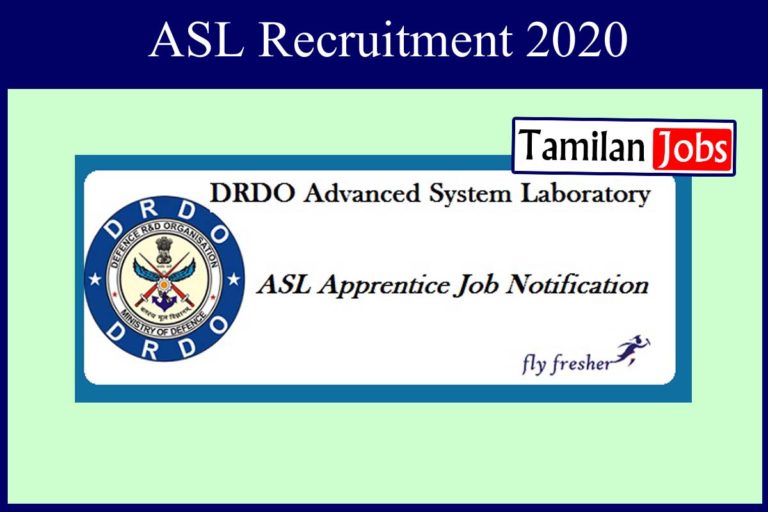 ASL Recruitment 2020