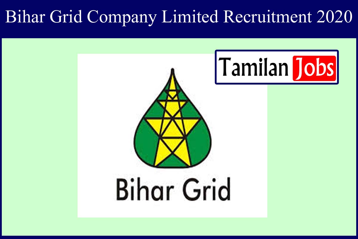 Bihar Grid Company Limited Recruitment 2020