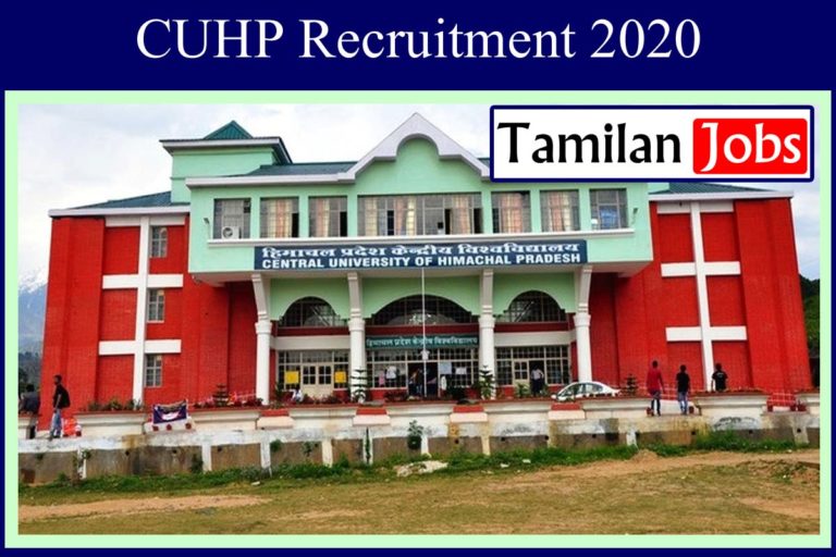 CUHP Recruitment 2020