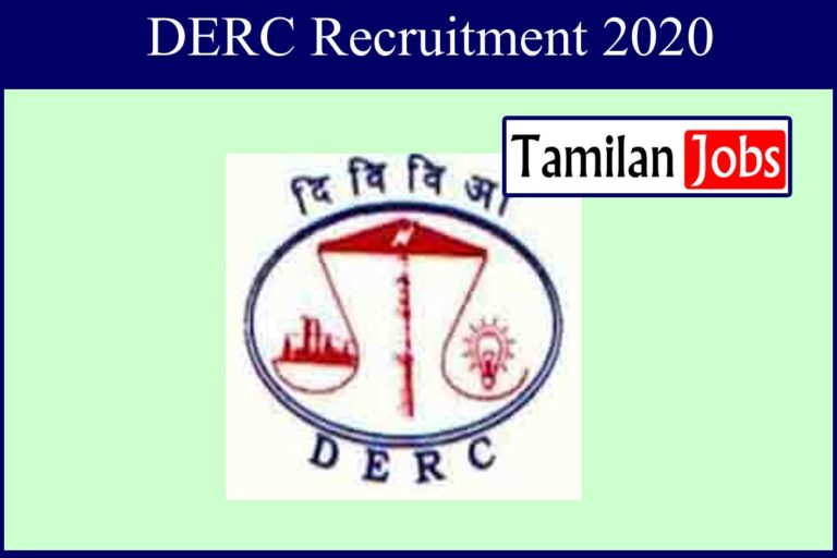 DERC Recruitment 2020