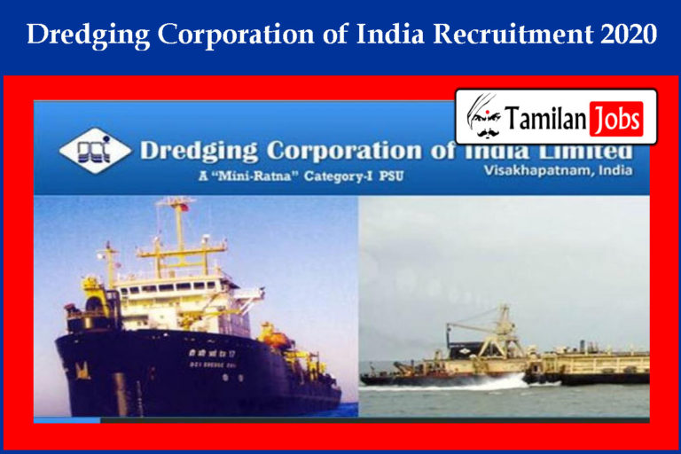 Dredging Corporation of India Recruitment 2020