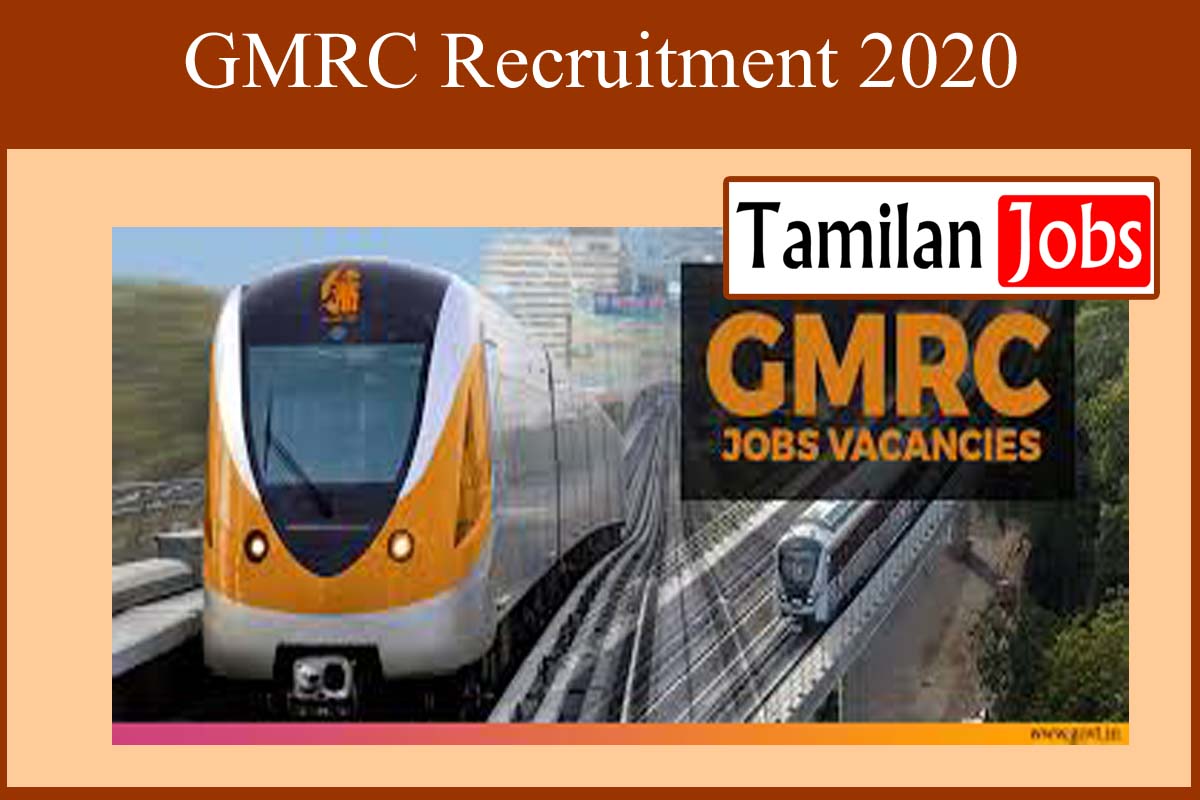 GMRC Recruitment 2020