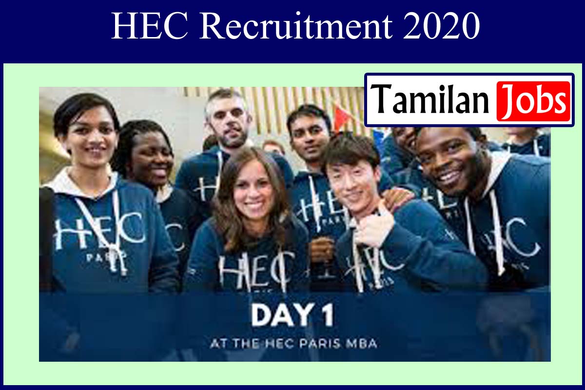 HEC Recruitment 2020