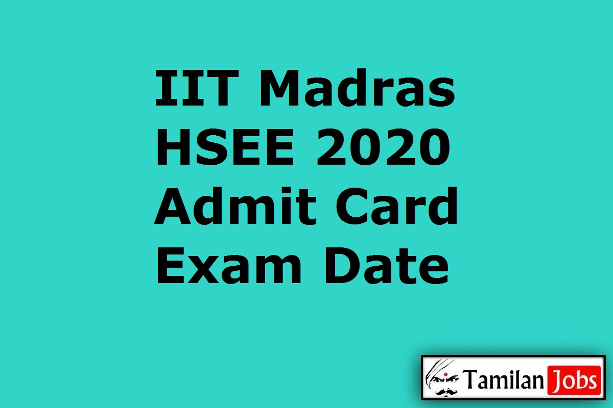 HSEE 2020 Admit Card
