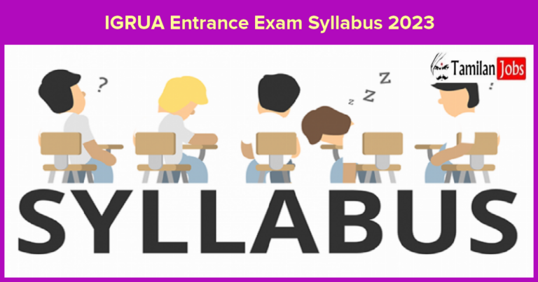 IGRUA Entrance Exam Syllabus 2023