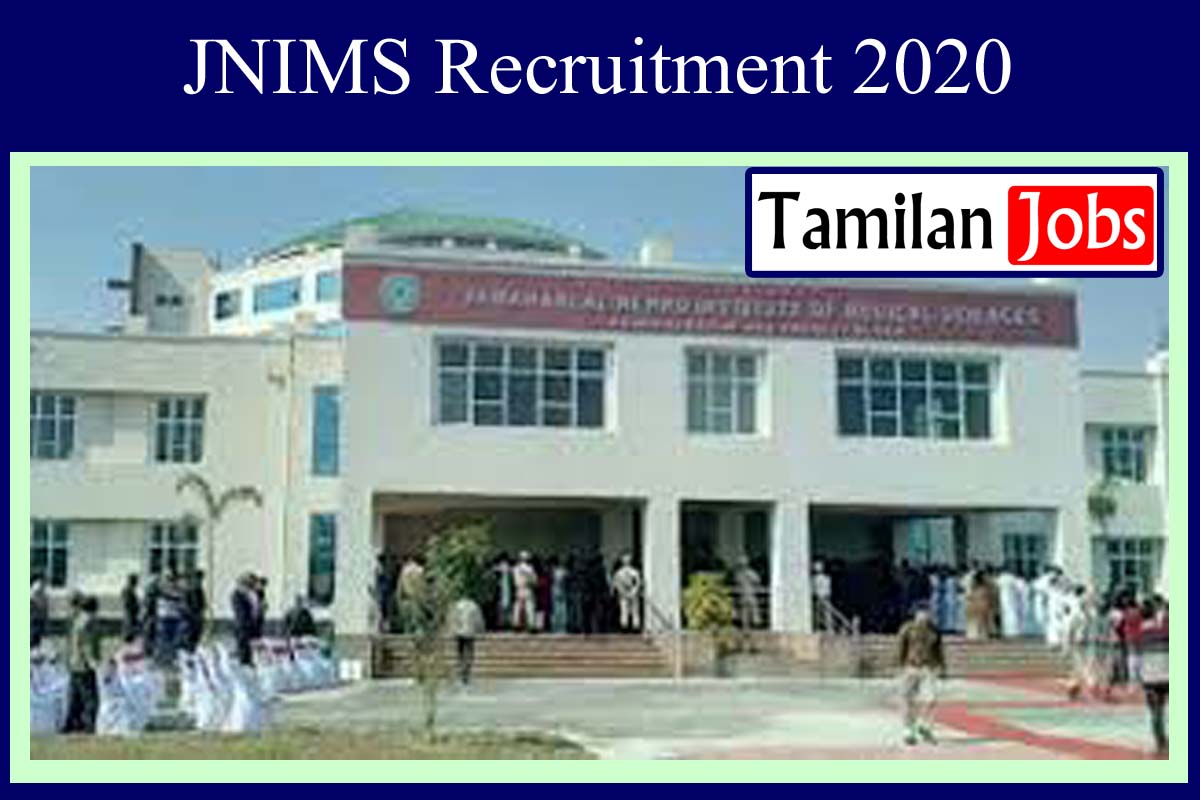 JNIMS Recruitment 2020