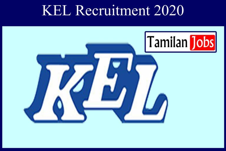 KEL Recruitment 2020