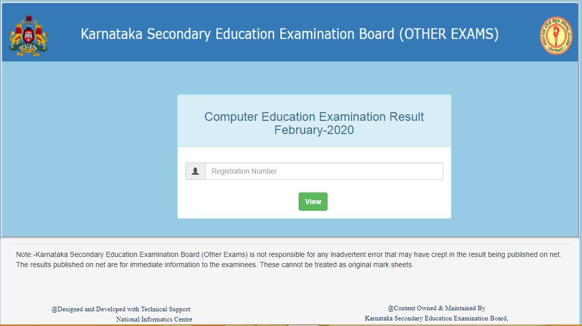 Kseeb Computer Education Result 2020