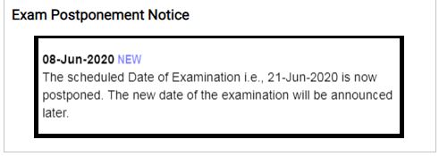 KSET Exam Postponed