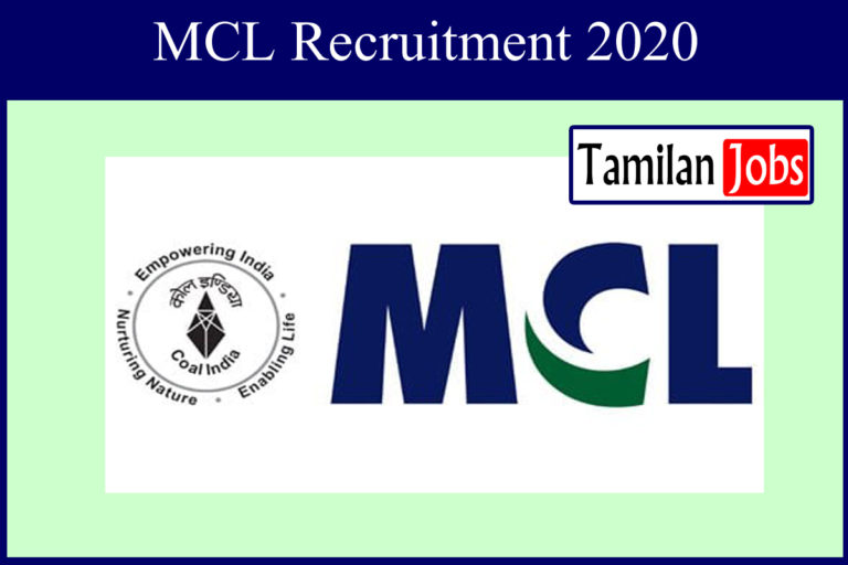 MCL Recruitment 2020