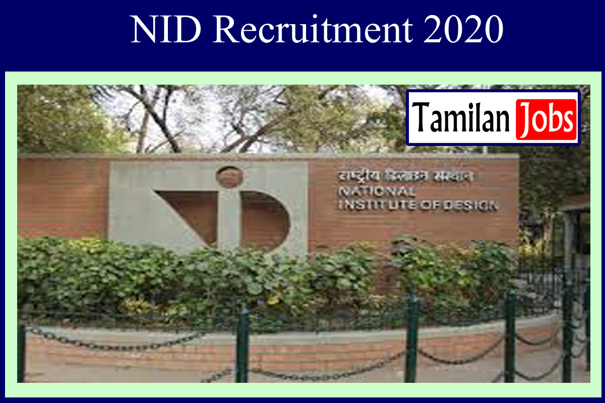 Nid Recruitment 2020