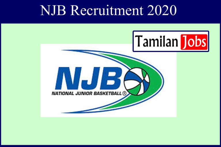 NJB Recruitment 2020