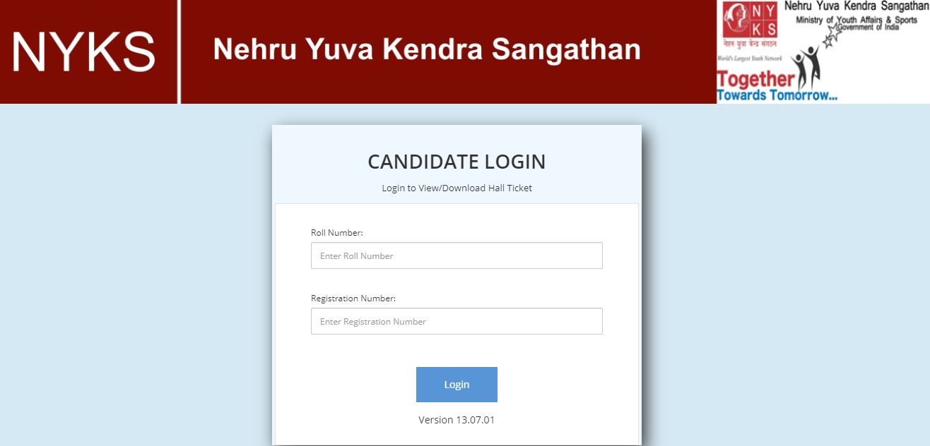 NYKS Skill Test Admit Card 2020