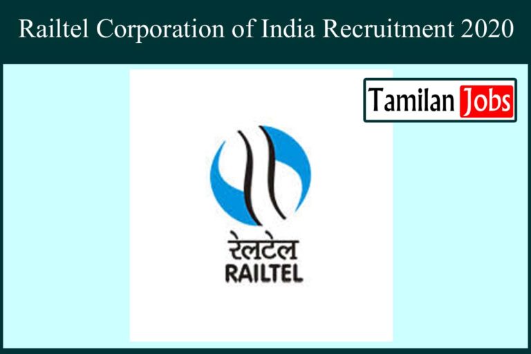 Railtel Corporation of India Recruitment 2020