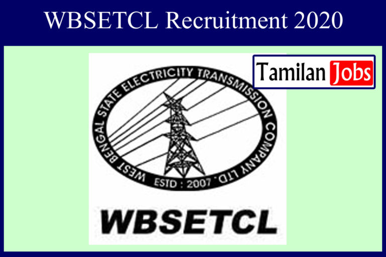 WBSETCL Recruitment 2020