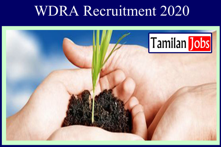 WDRA Recruitment 2020