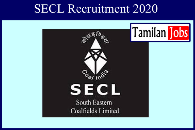 SECL Recruitment 2020