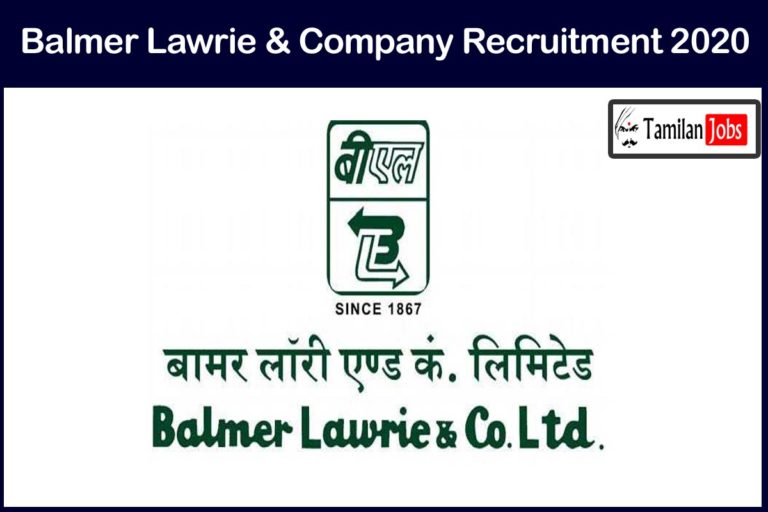 Balmer Lawrie & Company Recruitment 2020 Out – Degree Candidates Can Apply For Junior Officer Jobs
