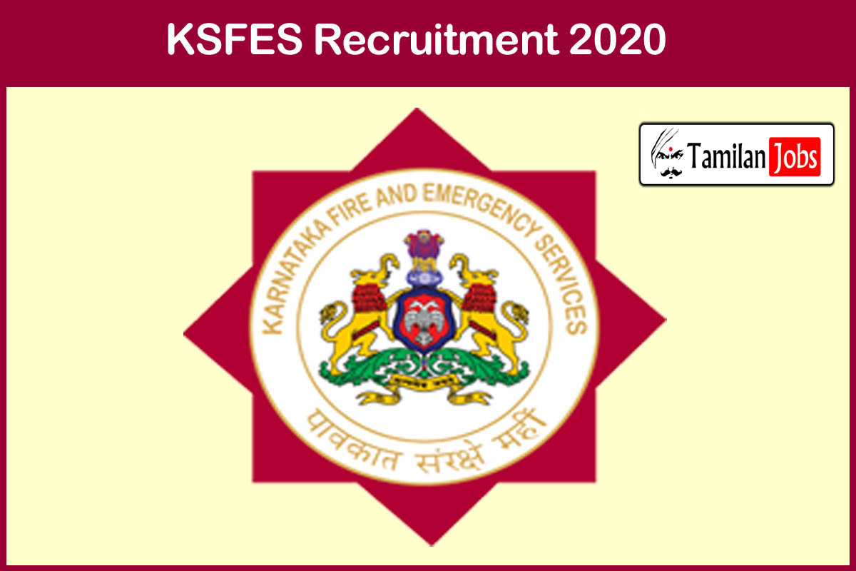 KSFES Recruitment 2020