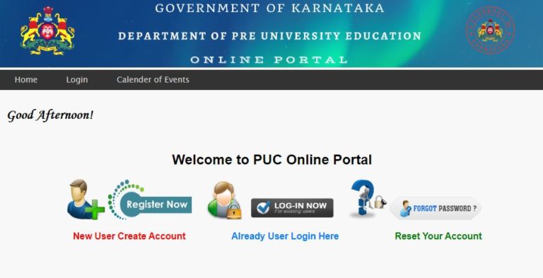 Karnataka 2nd PUC Hall Ticket 2020