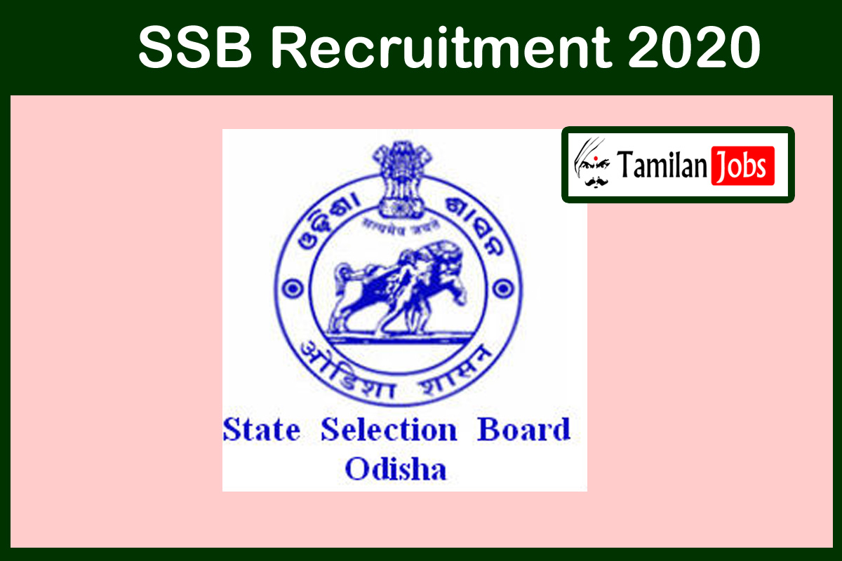 SSB Recruitment 2020