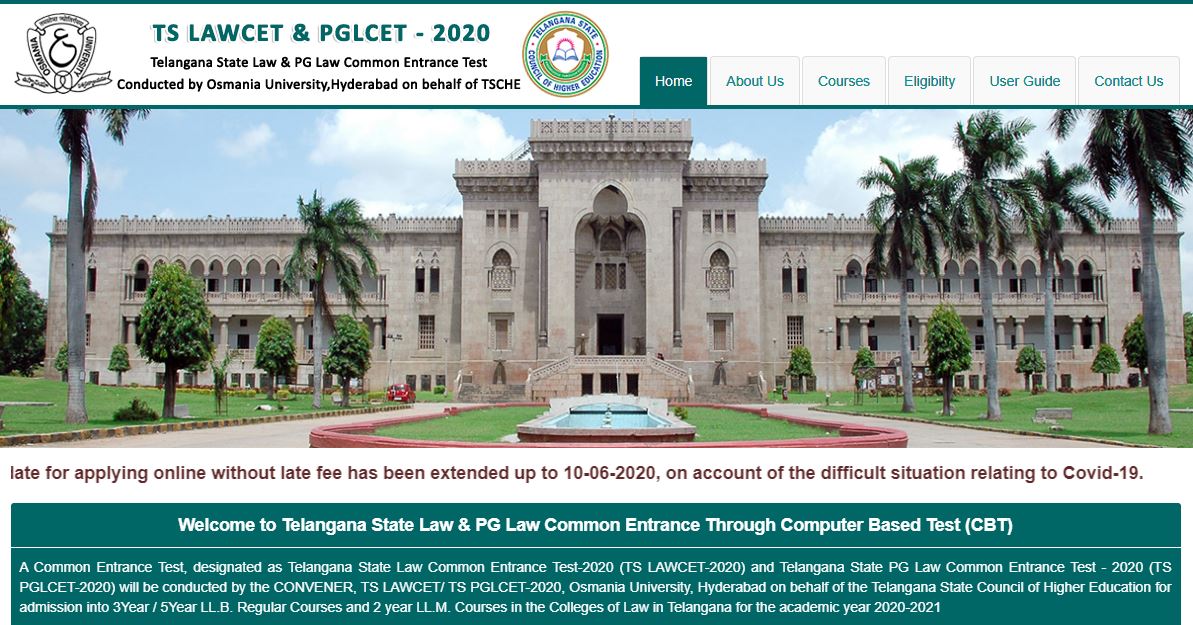 Ts Lawcet Admit Card 2020