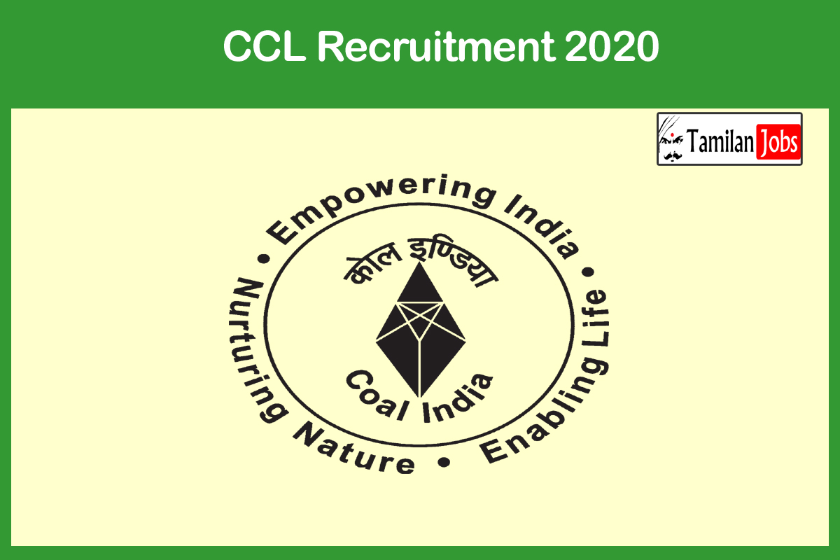 CCL Recruitment 2020 - Tamilan Jobs CCL Recruitment 2020