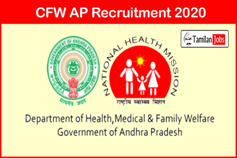 CFW AP Recruitment 2020