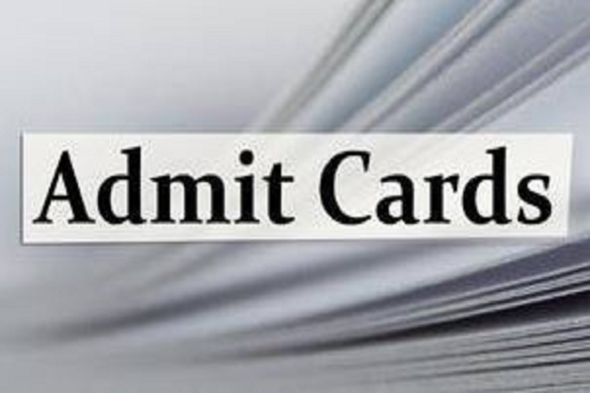 CGPSC Assistant Director Admit Card 2020