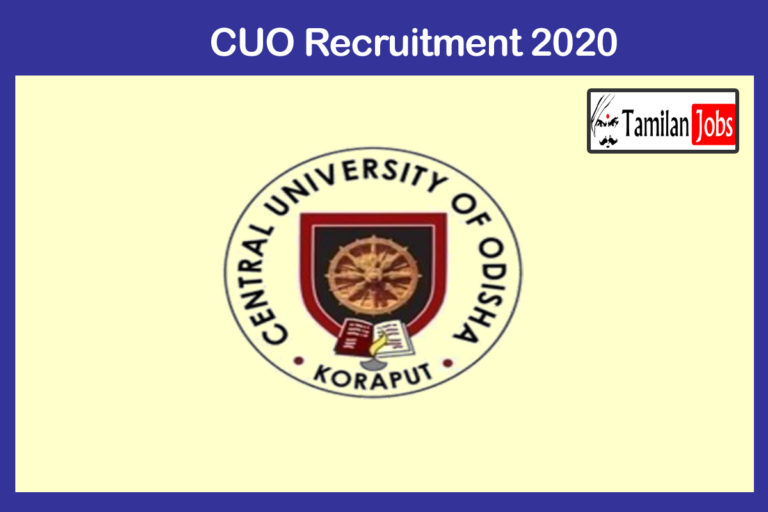CUO Recruitment 2020 Out – Apply Online 87 Faculty Jobs